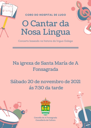 Concerto "O Cantar da Nosa Lingua" polo Coro do Hospital de Lugo este sábado 20 de Novembro