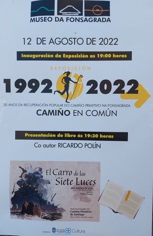 Inauguración da Exposición "1992-2022 30 anos da recuperación popular do Camiño Primitivo" e presentación dun libro o venres día 12 no Museo Da Fonsagrada